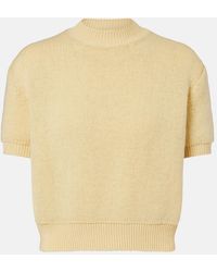 Prada - Cashmere-Blend Sweater - Lyst