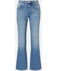 Isabel Marant - Dromie Mid-Rise Straight Jeans - Lyst