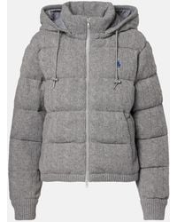 Polo Ralph Lauren - Wattierte Jacke Aus Wolle Und Kaschmir - Lyst