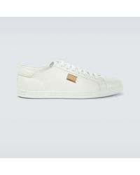 Dolce & Gabbana - Sneakers Saint Tropez in pelle - Lyst