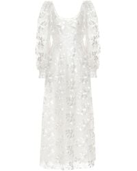 brock collection white dress