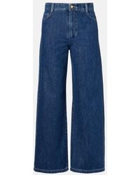 Max Mara - Zeus Wide-Leg Jeans - Lyst