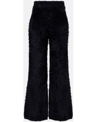 Lisa Yang - Ellery Brushed Cashmere Flared Pants - Lyst