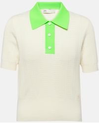 Tory Sport - Polohemd Aus Pointelle-Strick - Lyst