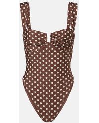 Montce - Bella Polka-Dot Swimsuit - Lyst