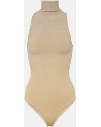 Wolford - Body Fading Shine a col roule - Lyst