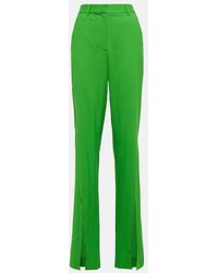 GIUSEPPE DI MORABITO - High-Rise Wool-Blend Pants - Lyst