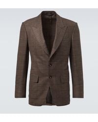 Tom Ford - Shelton Wool, Silk, And Linen Blazer - Lyst