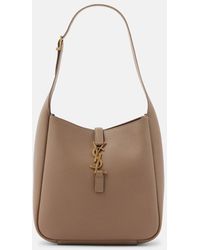 Saint Laurent - Le 5 A 7 Small Leather Shoulder Bag - Lyst