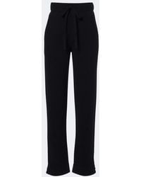 God's True Cashmere - Milano Cashmere Straight Pants With Tiger's Eye - Lyst