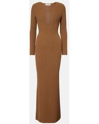 AYA MUSE - Beru Cotton-Blend Maxi Dress - Lyst