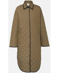 Totême - Quilted Cocoon Coat - Lyst