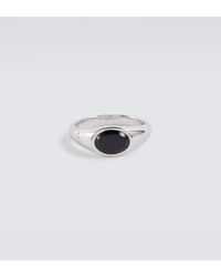 Tom Wood - Ring Jose aus Sterlingsilber mit Emaille - Lyst