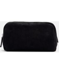 The Row - Astra Small Suede Pouch - Lyst