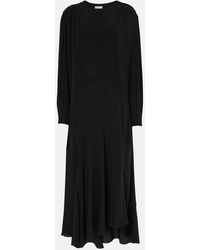 Isabel Marant - Hanane Ruffled Silk Maxi Dress - Lyst