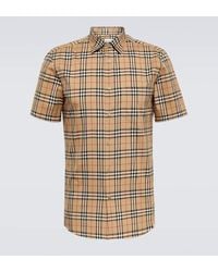 Burberry - Hemd aus Baumwolle - Lyst