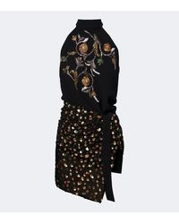 Dries Van Noten - Embellished Halterneck Top - Lyst