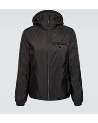Prada - Wattierte Jacke Aus Re-Nylon - Lyst
