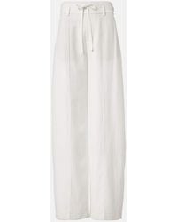Vince - Mid-Rise Wide-Leg Pants - Lyst