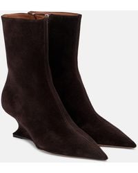 Paris Texas - Nina 50 Suede Ankle Boots - Lyst