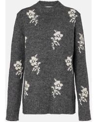 Jil Sander - Pullover Aus Einem Alpakawollgemisch - Lyst