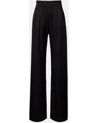 Max Mara - Divo Satin Wide-Leg Pants - Lyst