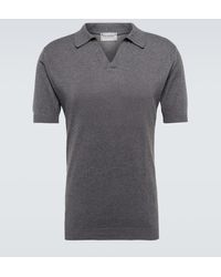 John Smedley - Noah Cotton Polo Shirt - Lyst