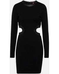 STAUD - Dolce Cutout Ponte Jersey Minidress - Lyst