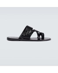 Saint Laurent - Men Culver Flat Mules - Lyst
