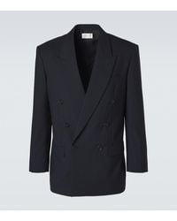 The Row - Mazzy Double-Breasted Wool Blazer - Lyst
