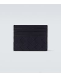 Bottega Veneta - Intrecciato Leather Card Holder - Lyst