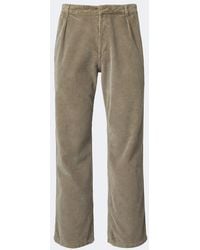 The Row - Paulo Cotton Corduroy Straight Pants - Lyst