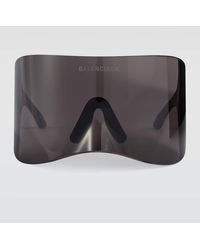 Balenciaga - Gafas de sol mascara rectangulares - Lyst