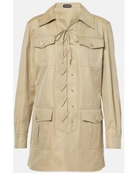 Tom Ford - Twill Blouse - Lyst