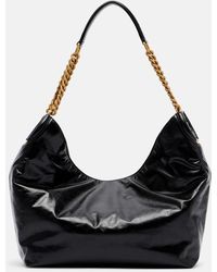 Saint Laurent - Hortense Leather Shoulder Bag - Lyst