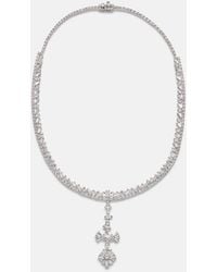 YEPREM - Y-Couture 18Kt Pendant Necklace With Diamonds - Lyst