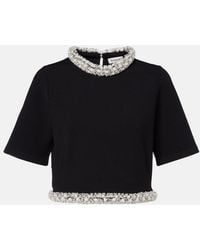 Jonathan Simkhai - Top Raccourci Ozelle A Ornements - Lyst