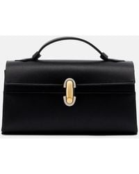 SAVETTE - Symmetry Small Satin Top-Handle Bag - Lyst