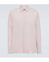 Ami Paris - Acetate And Silk Shirt - Lyst