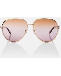 BVLGARI - Occhiali Da Sole Aviator Serpenti Forever - Lyst