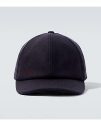 Gucci - Logo Wool Baseball Cap - Lyst