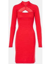 Vivienne Westwood - Knitted Wool Midi Dress - Lyst