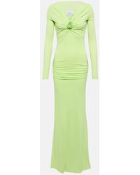 Blumarine - Verzierte Off-Shoulder-Robe - Lyst