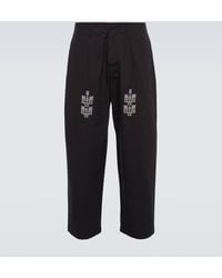 Adish - Qrunful Embroidered Cotton Pants - Lyst