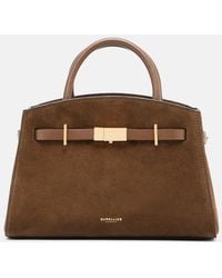 DeMellier - Sac Hudson Small En Daim A Anse Superieure - Lyst