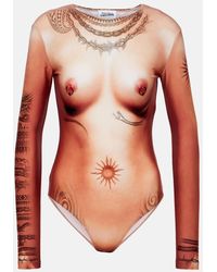 Jean Paul Gaultier - Tattoo Collection Bodysuit - Lyst