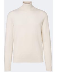 Slowear - Virgin Wool Turtleneck Sweater - Lyst