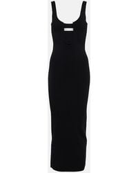 Christopher Esber - Cutout Ribbed-Knit Midi Dress - Lyst