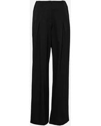 FFORME - Faye High-Rise Wool Wide-Leg Pants - Lyst
