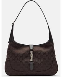 Gucci - Jackie 1961 Medium Canvas Shoulder Bag - Lyst